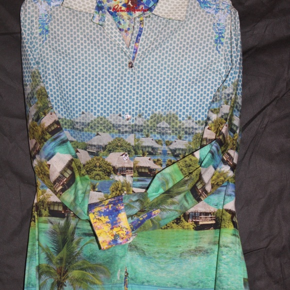 Robert Graham Limited Edition Women's Sport Shirt - Picture 1 of 3